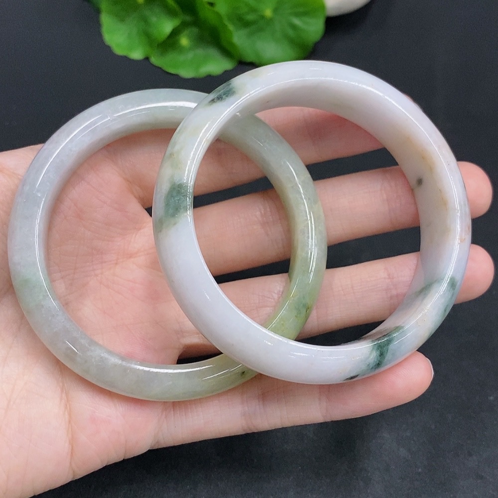 F30489950 Jadeite Bangle Sell as a Lot Size 53.5/54