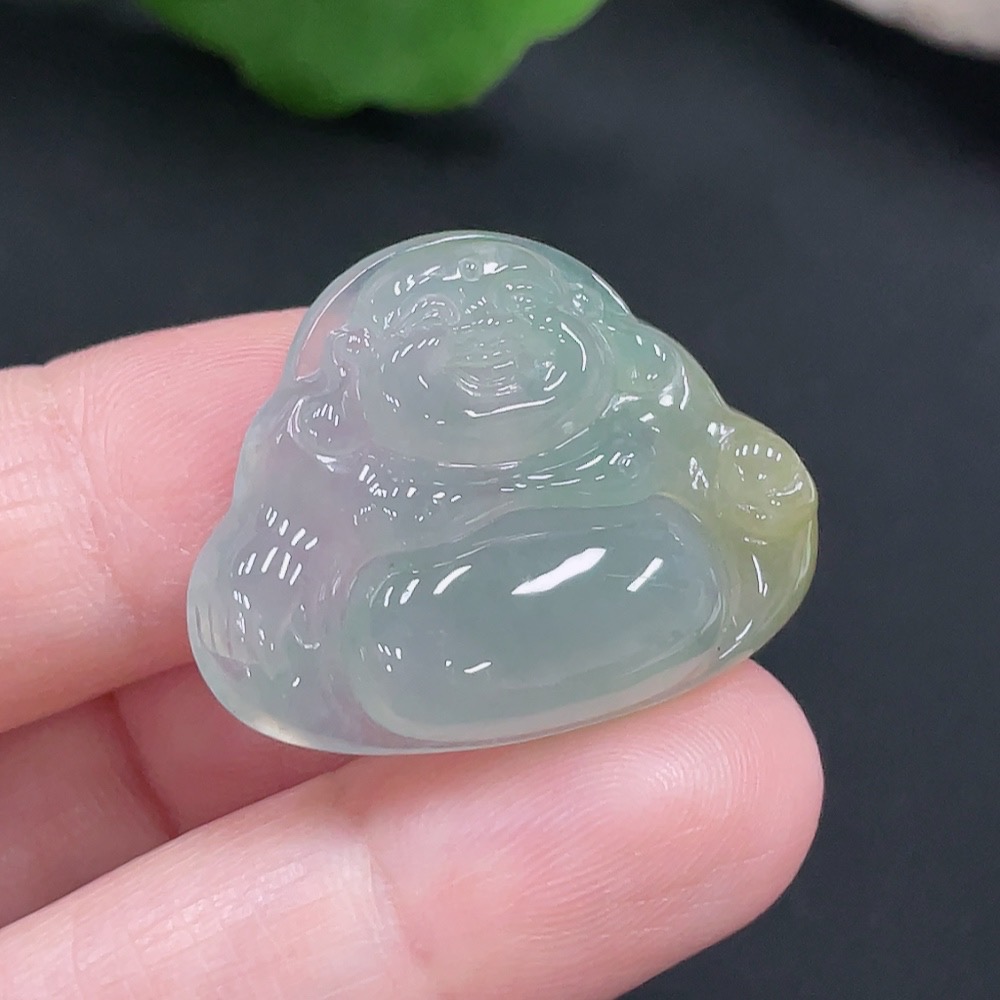 F29344729 JadeiteBuddha Pendant Total Weight Approx. 6.1g
