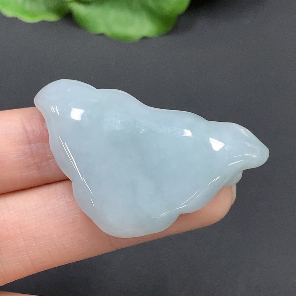 F19187933 Jadeite Pendant Cat Total Weight 15.777g