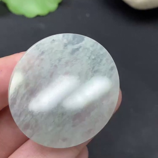 F27150352 Jadeite Pendant Total Weight Approx.5.46g Plain Pendant