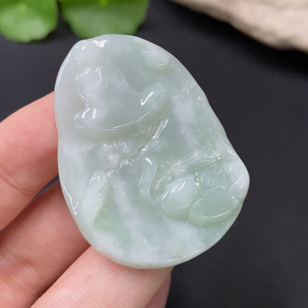 F27123499 JadeitePendant, Total Weight Approx. 14.73g