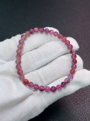 C32719919 Crystal Bracelet Non-Gold Total Weight Approx.6.6g Size About5.1mm