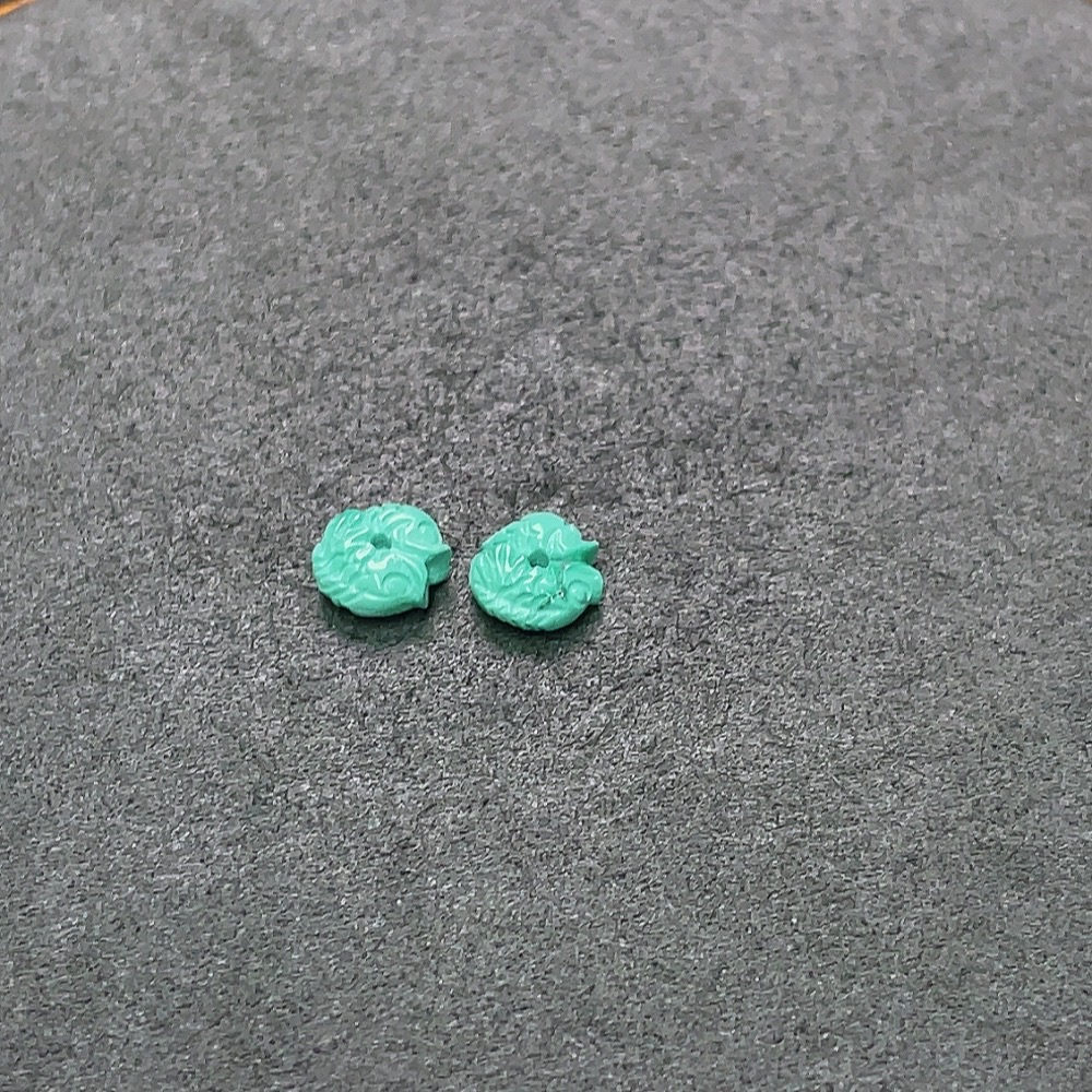 C33892215 Turquoise Jewelry Containing Other Mineral Components, Total Weight Approximately 0.45g, Sell as a Lot