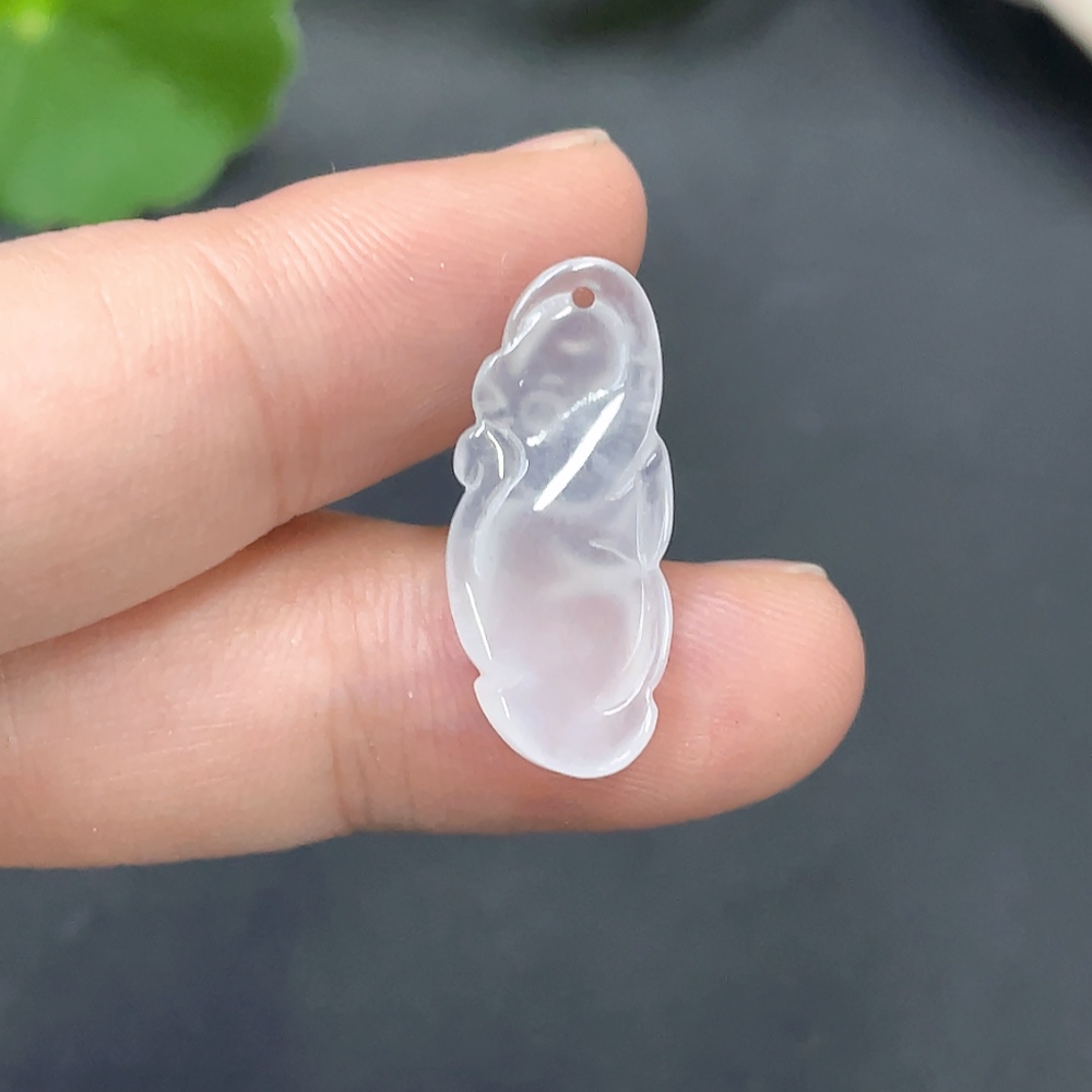 F16762437 Jadeite Monkey Pendant Total Weight 1.646g