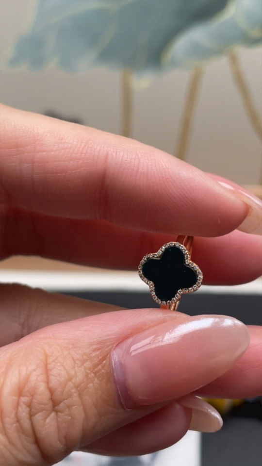 F26005485 Jadeite Inlaid Ring 18k Total Weight Approx.1.4g Size12