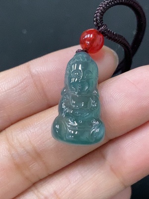 F33828903 Baby Buddha JadeitePendant