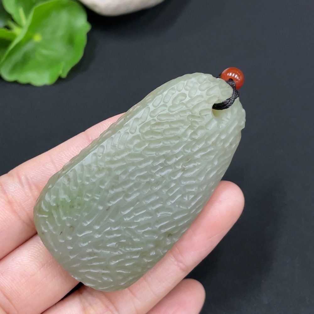 H29413664 Hetian Jade Pendant Plain Pendant