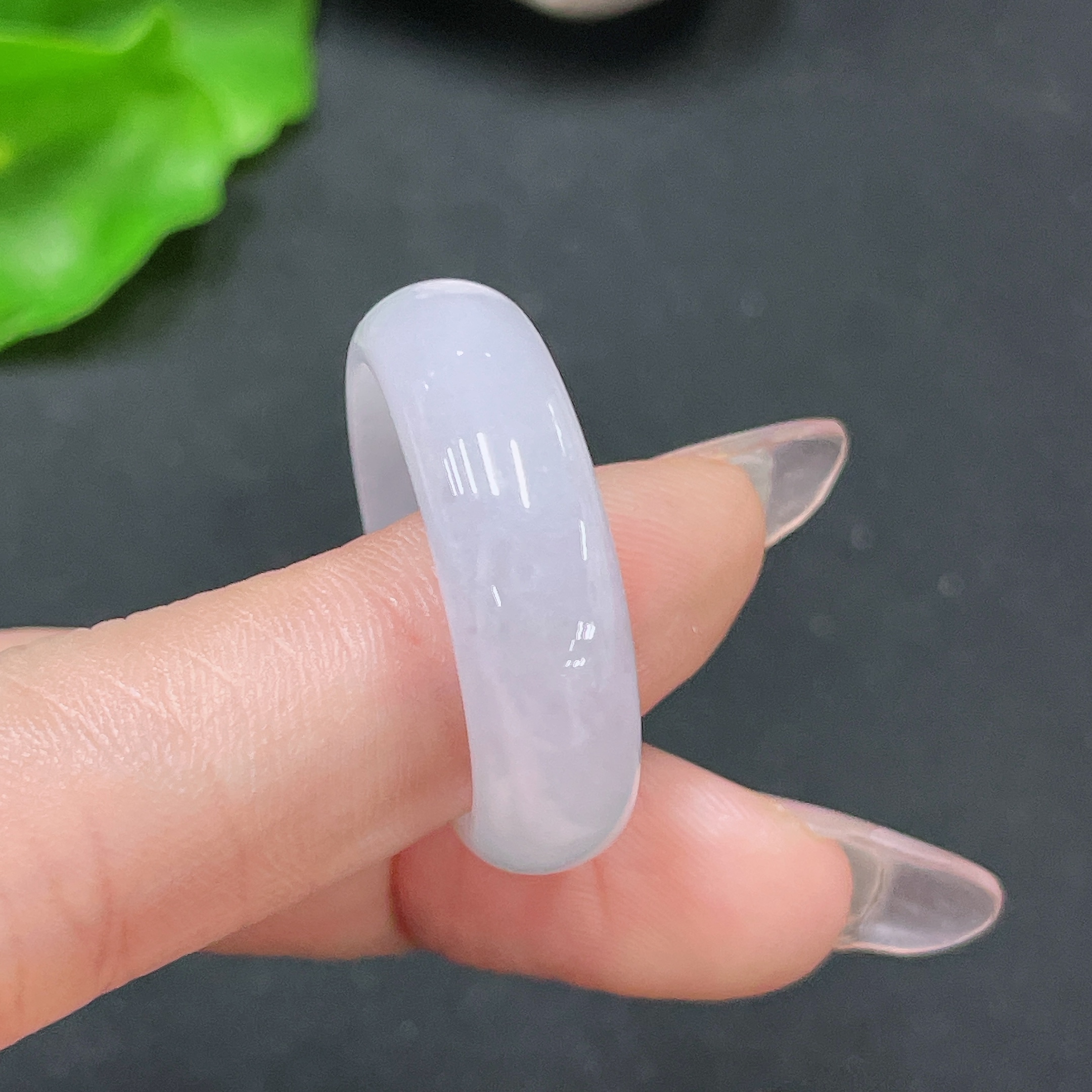 F34021808 Jadeite Ring Total Weight Approx.6.15g Size 25