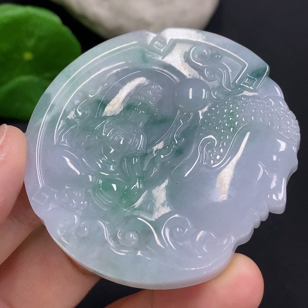 F33857998 Jadeite Enlightenment Pendant