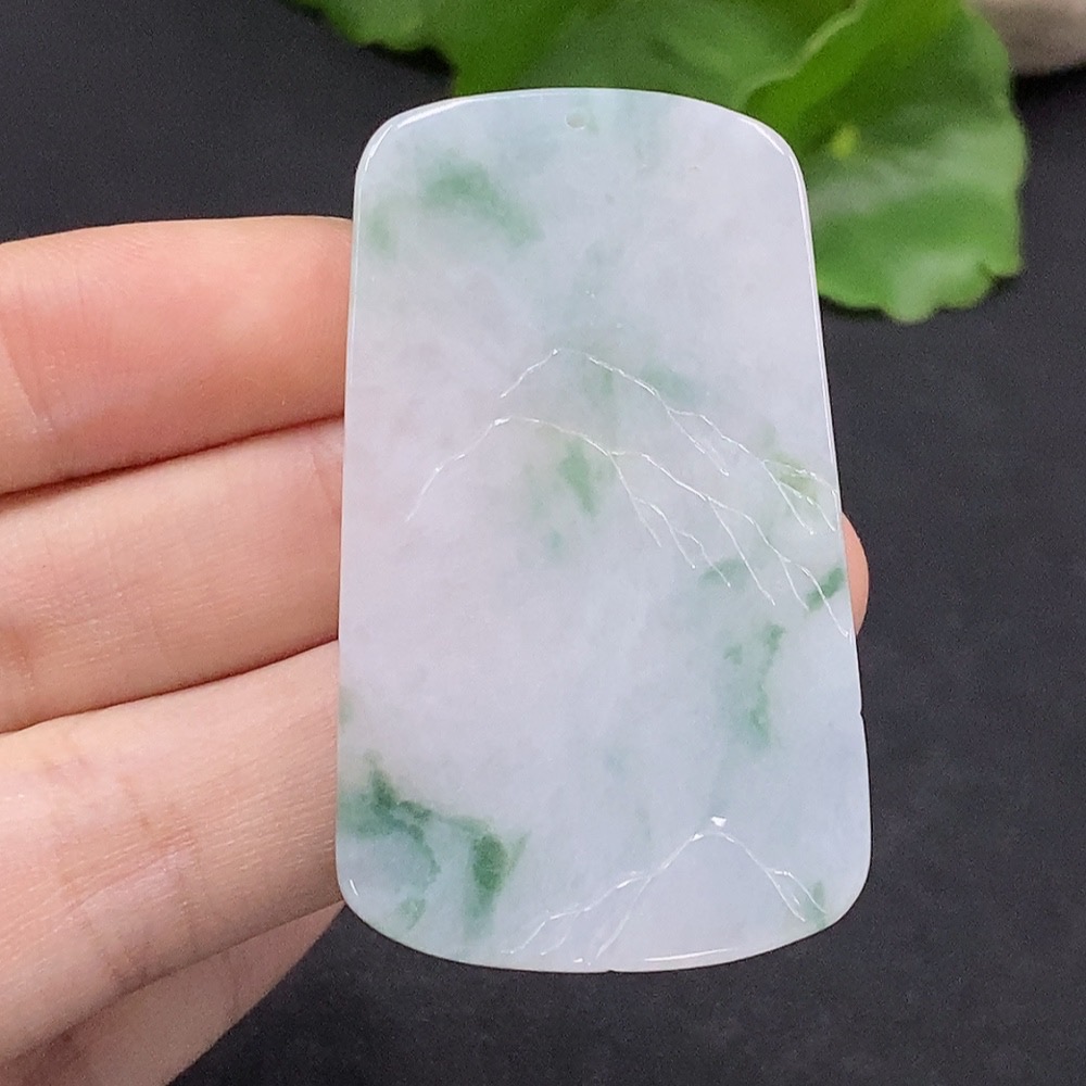 F33895814 Jadeite Guanyin Pendant Total Weight About 19.47g