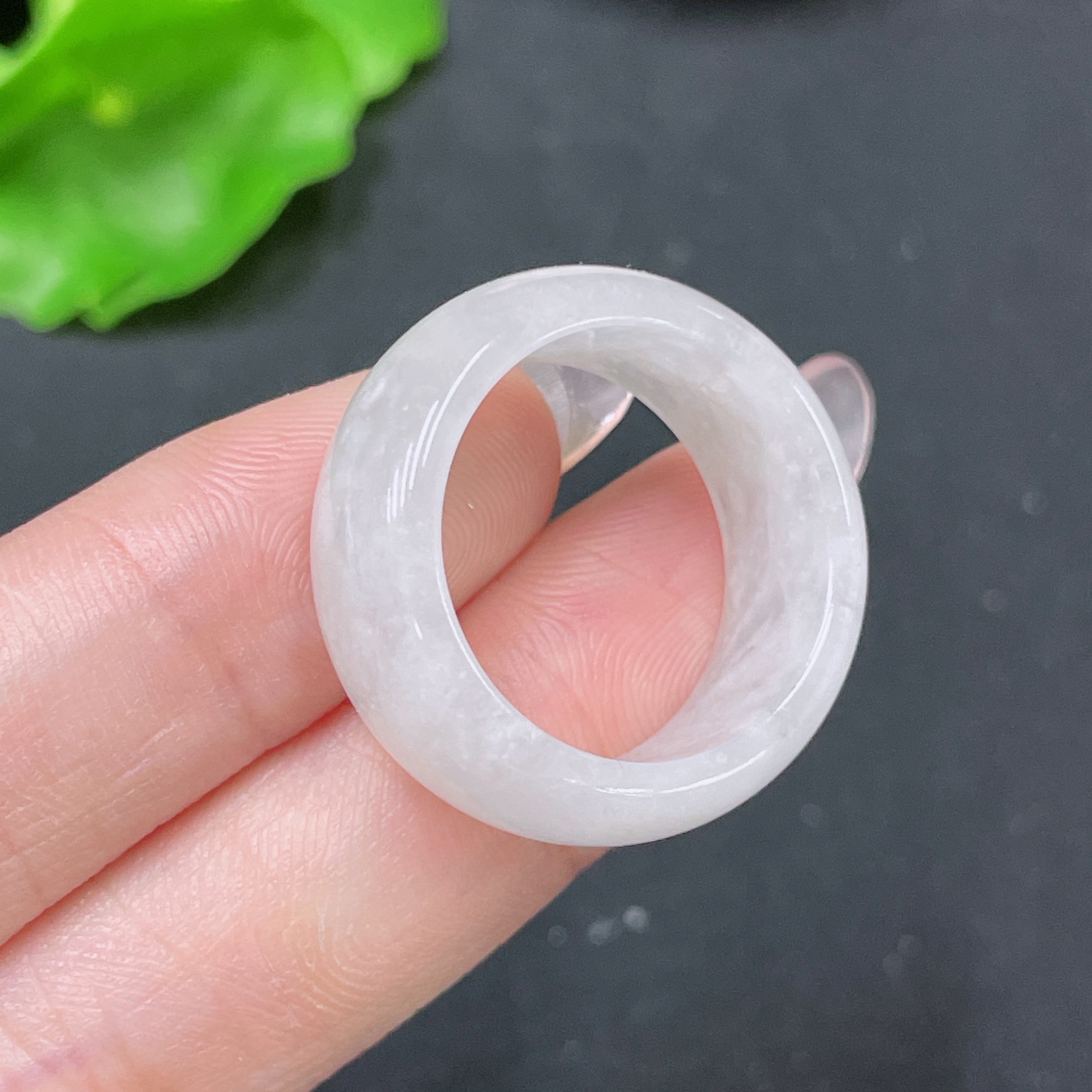 F34021807 Jadeite Ring Total Weight Approx. 7.02g Size 18