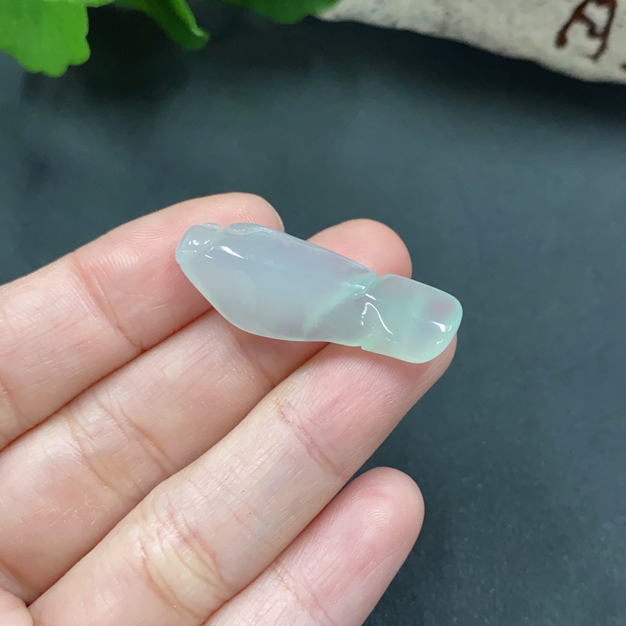 F08553514 Jadeite Inlay Piece