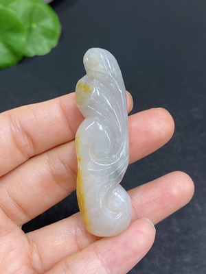 H32814150 Hetian Jade Pendant Ruyi Total Weight Approx. 16.5g Undetermined Skin Color Origin