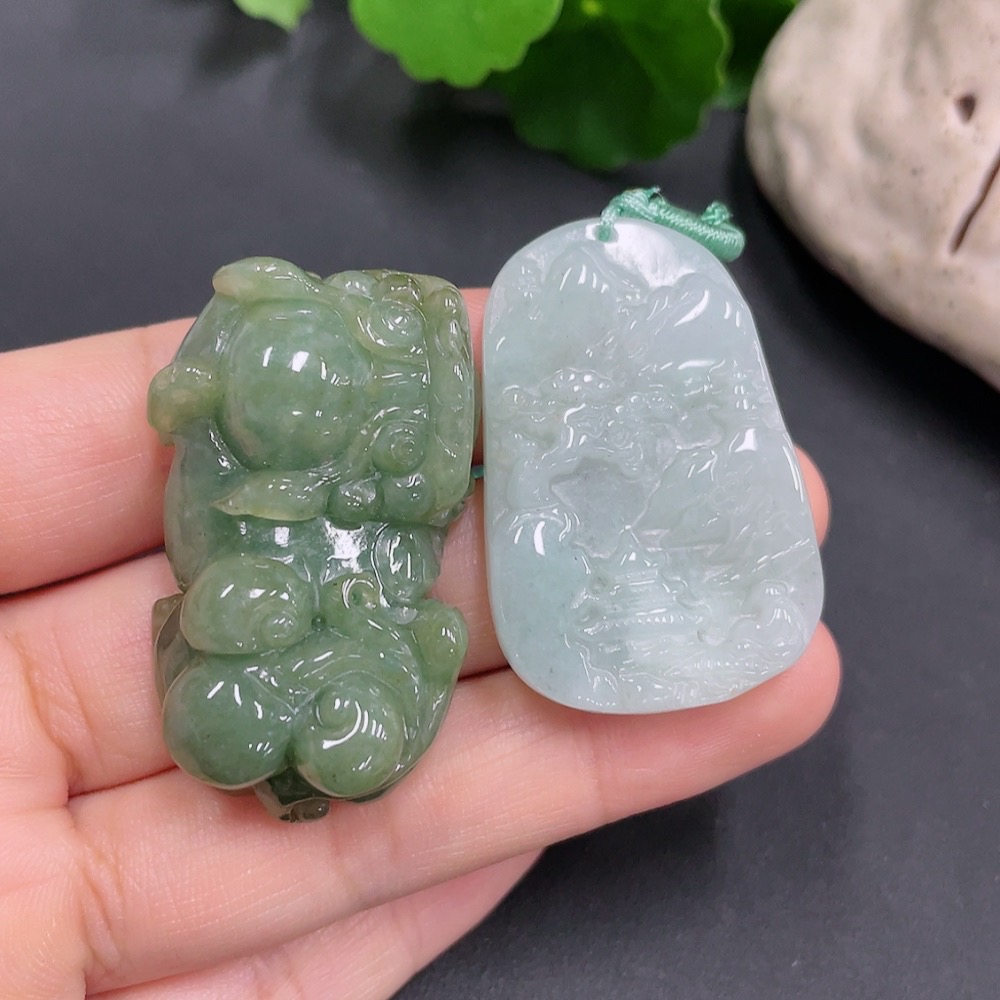 F20259290 Jadeite Pendant Wholesale Lot