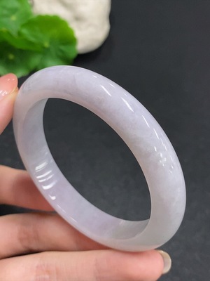 F34059942 Jadeite Round Bangle Total Weight Approx. 50.7g Size 56