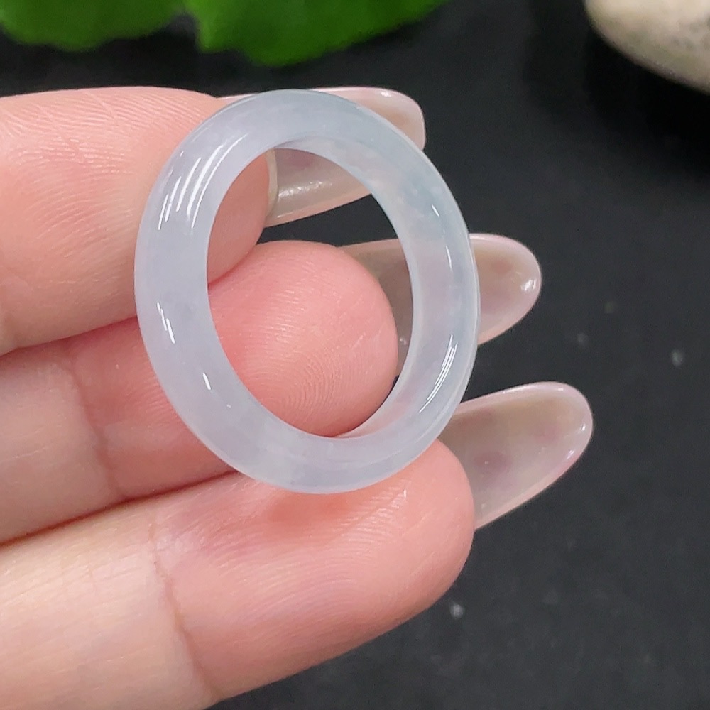 F35082448 Jadeite Ring Size 21 Total Weight Approx. 3.3g