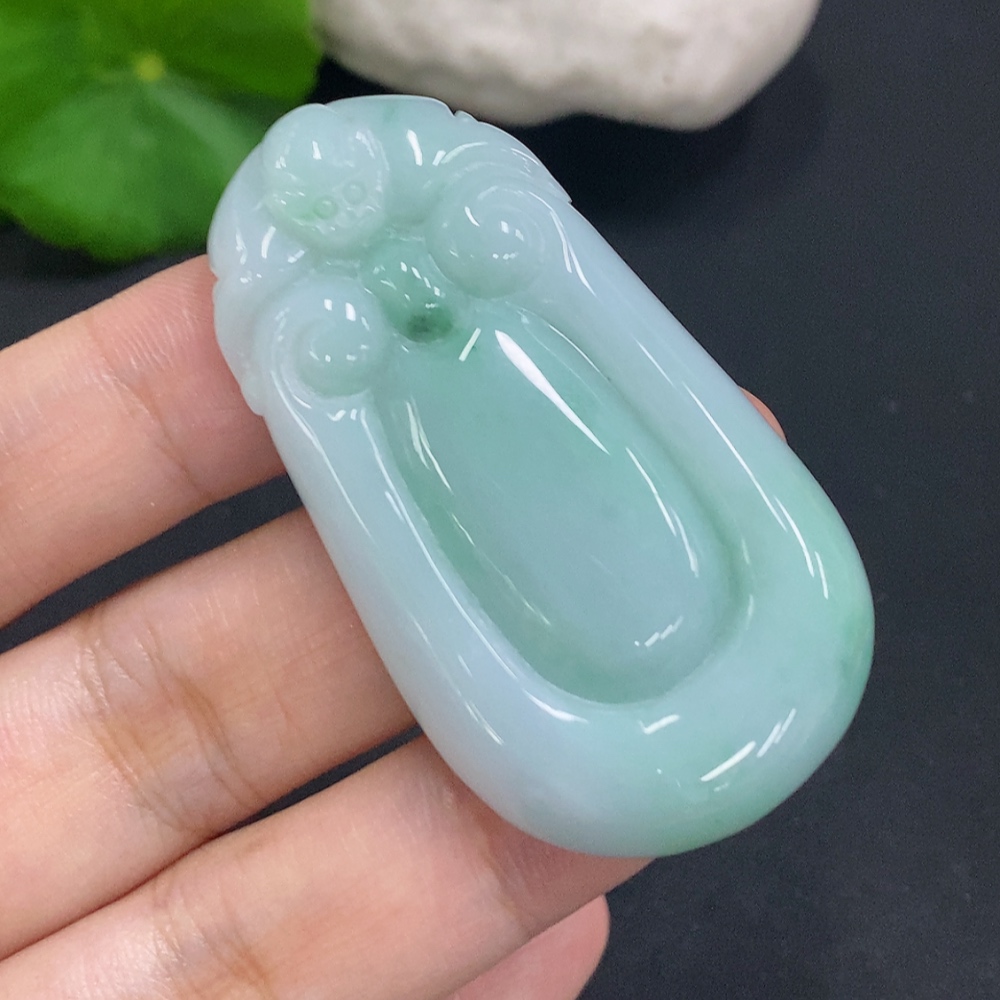 F30451202 Jadeite Pendant, Total Weight Approx. 26.4g