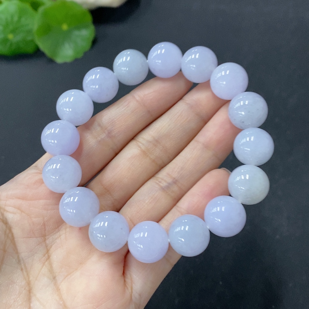 F35089200 Jadeite Bracelet Approx. 12.3mm Total Weight Approx. 51.35g