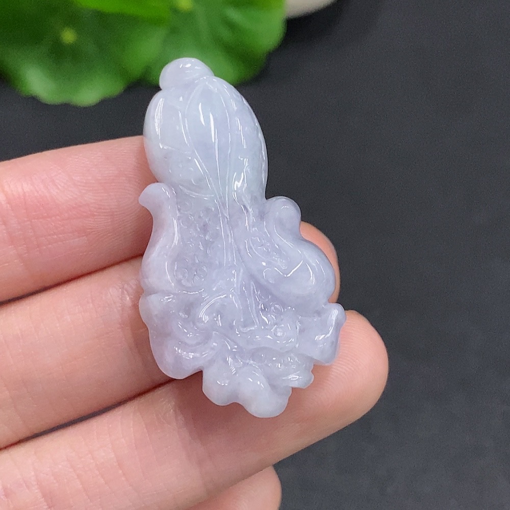 F35078595 Jadeite Cabbage Pendant, Total Weight Approx. 14.5g