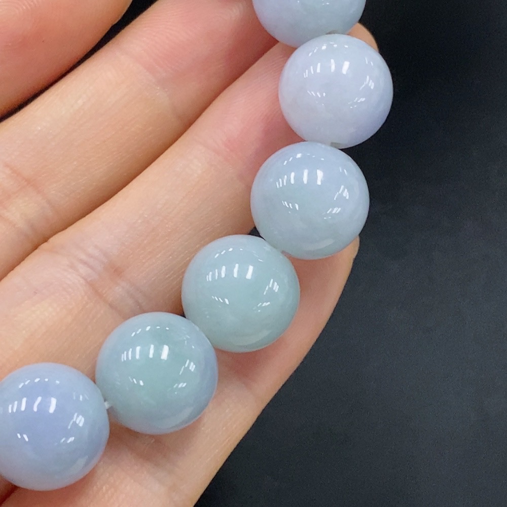 F27089650 JadeiteBead Bracelet Total Weight Approx. 55.05g Size About 12.5mm