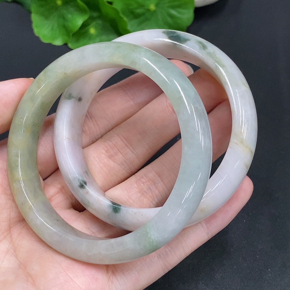 F30489950 Jadeite Bangle Sell as a Lot Size 53.5/54