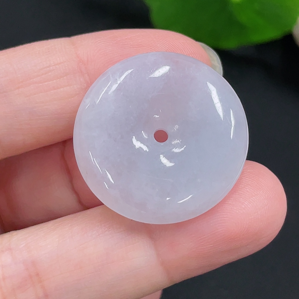 F30454612 JadeitePendant Peace Buckle Total Weight Approx. 7.6g