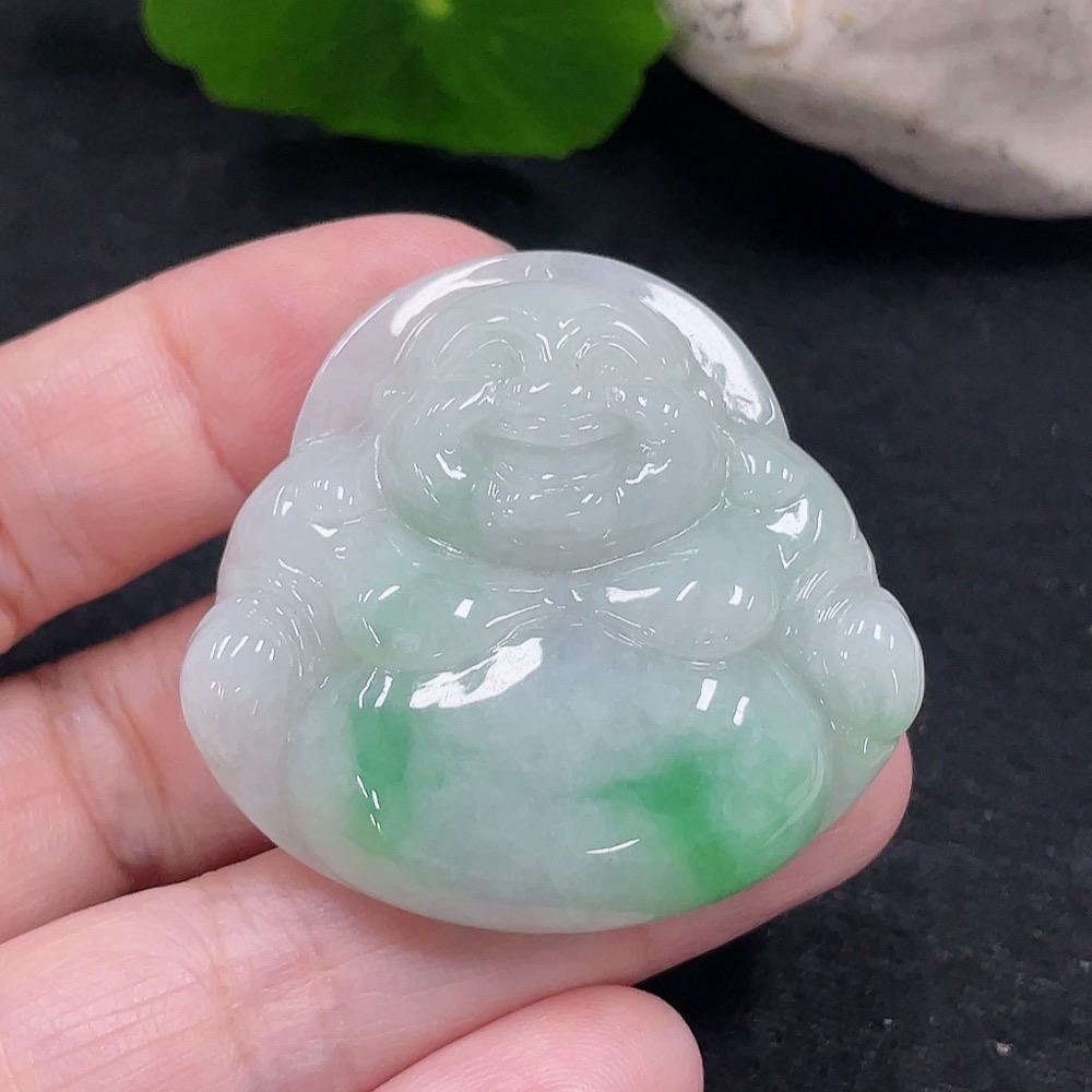 F33827318 JadeiteBuddha Pendant