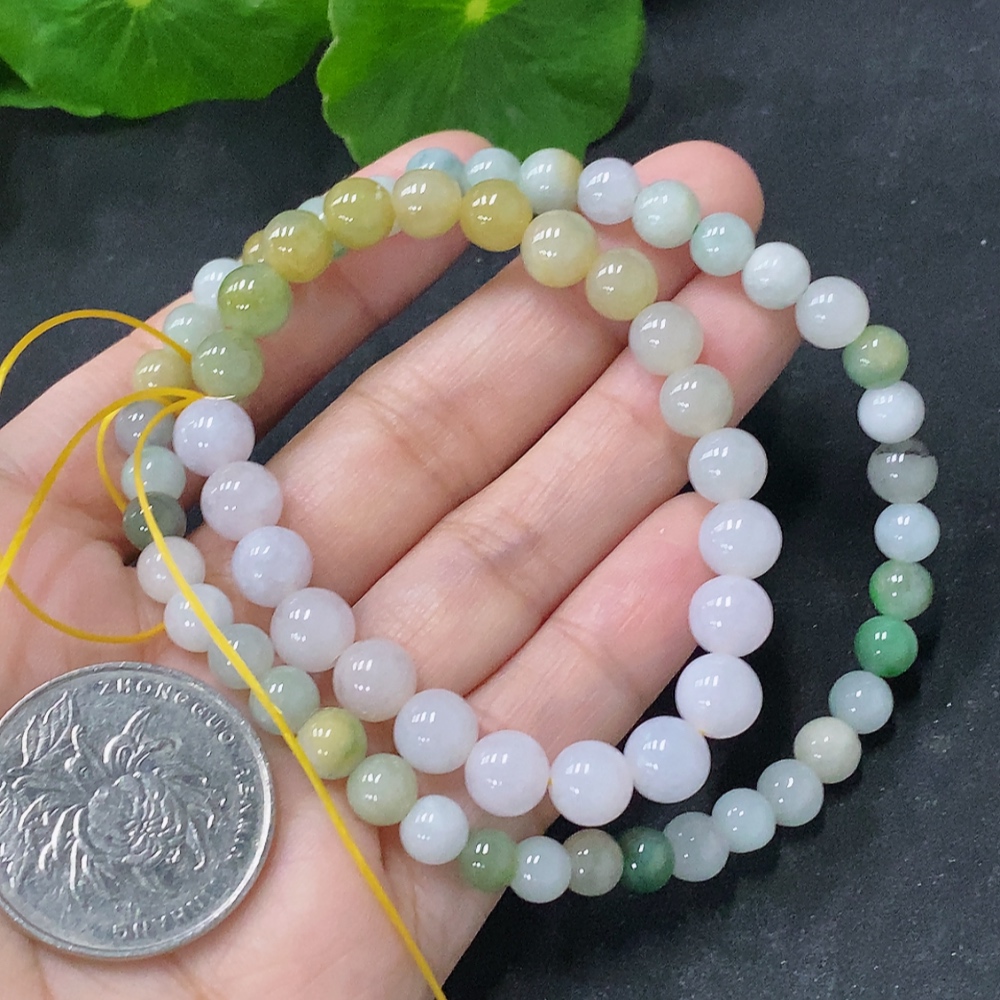 F31661882 Jadeite Bracelet Sell as a Lot Color Origin Undetermined