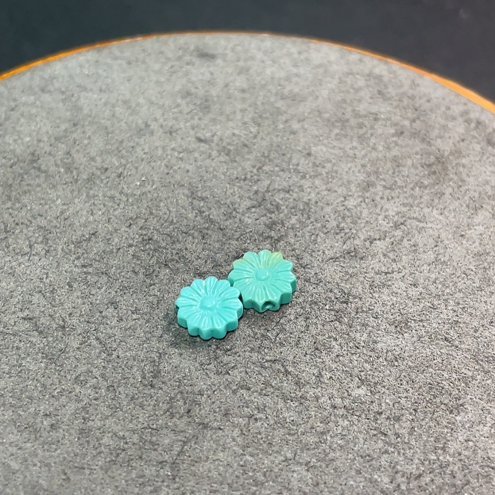 C34990694 Turquoise Jewelry with Other Mineral Components, Total Weight Approx. 0.67g, Sell as a Lot