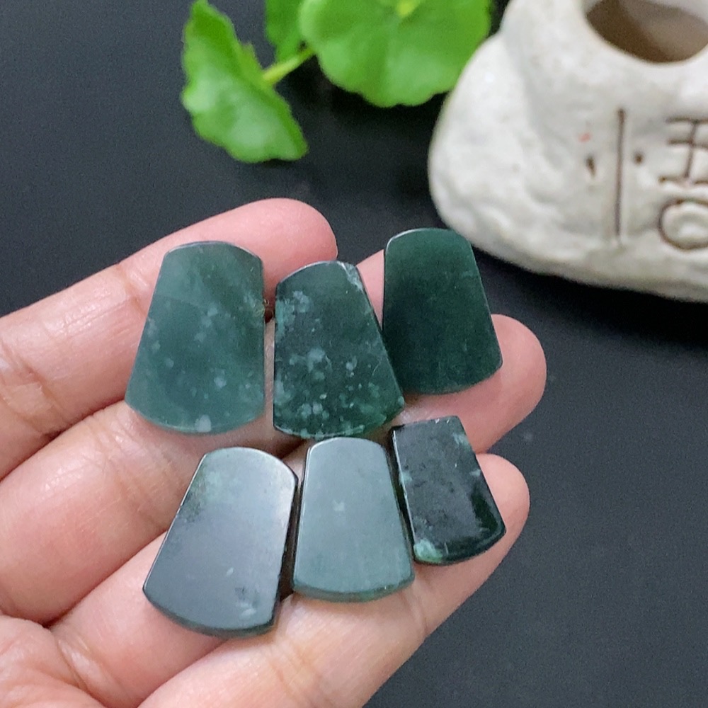 F35146111 Jadeite Rough Pendant Plain Pendant Sell as a Lot