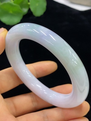 F34974491 Jadeite Round Bangle Size 57.5 Total Weight Approx. 79.17g