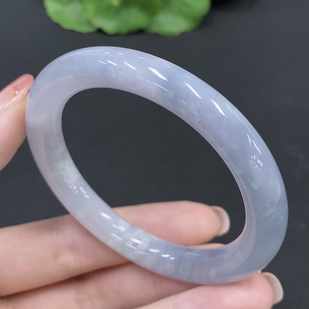 F26967794 JadeiteRound Bangle, Total Weight Approx. 39g, Size 52