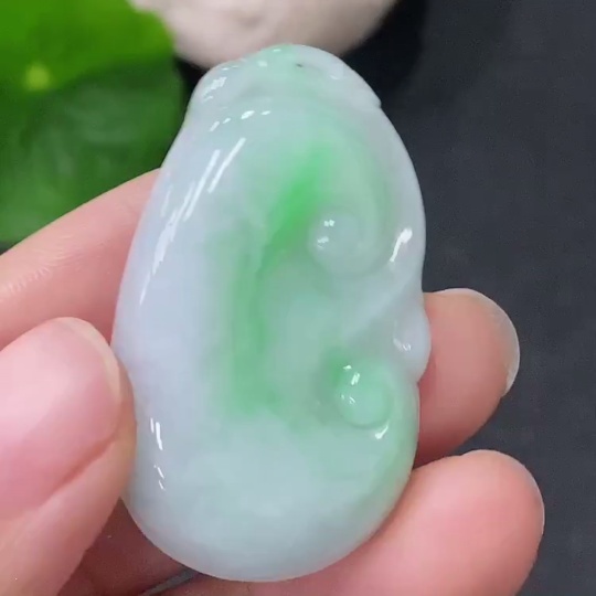 F35162253 Jadeite Pendant Ruyi Total Weight Approx. 9.54g