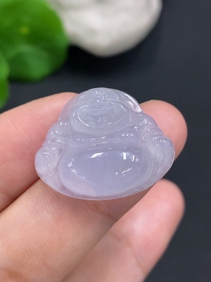 F30451880 Jadeite Buddha Pendant Total Weight Approx. 4.8g
