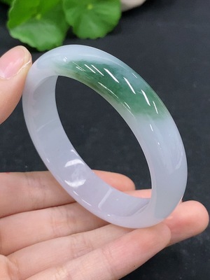 F31683607 Jadeite Regular Bangle 53.9 Inner Diameter Total Weight Approx. 48.85g