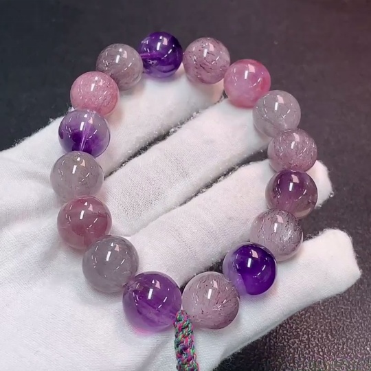 C32784617 Crystal Bracelet Total Weight Approx. 62.75g Size About 13.7mm