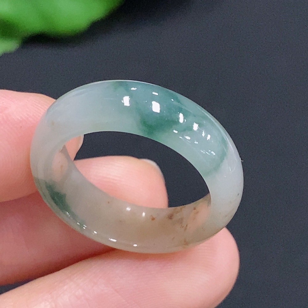 F32739813 Jadeite Ring Total Weight Approx. 4.2g Size 19