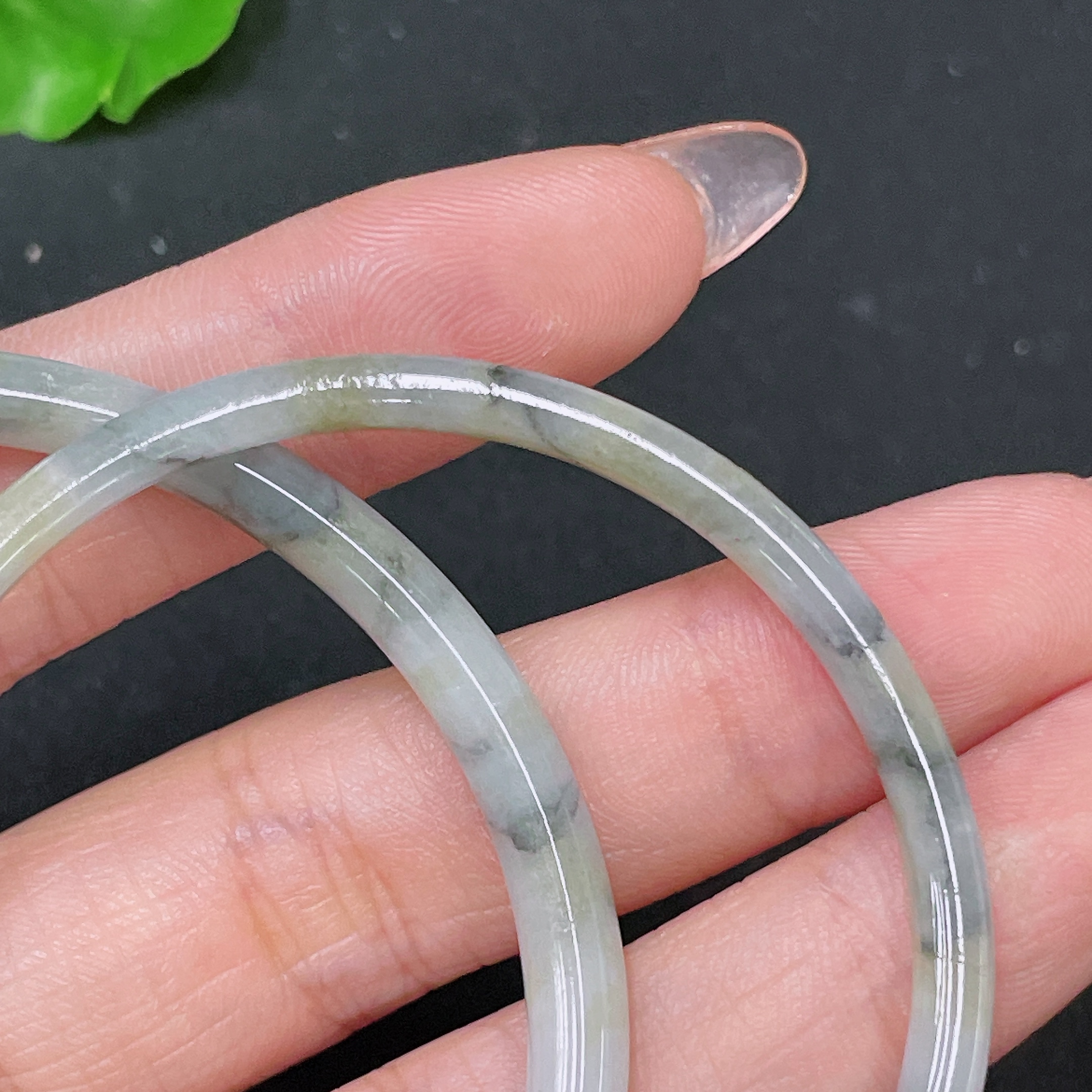F34983451 Jadeite Round Bangle Sell as a Lot Size 50.8/58.3
