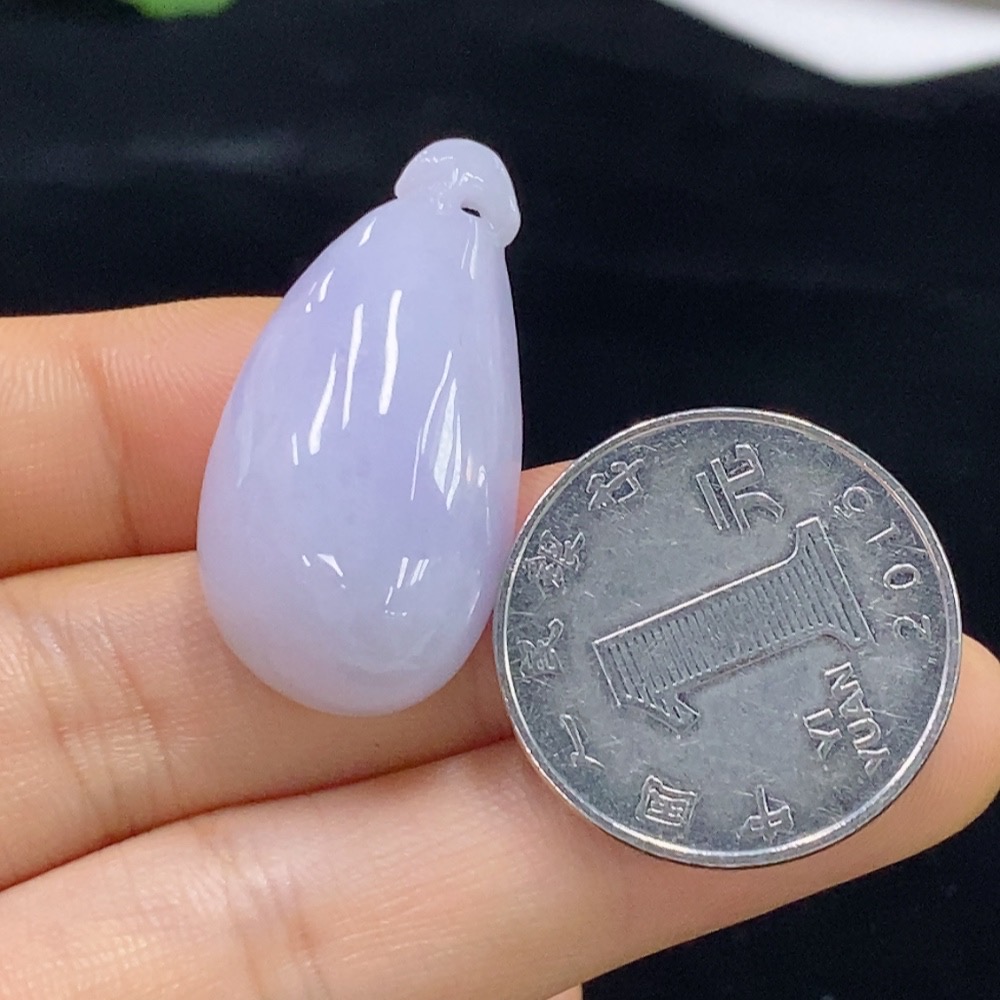 F32732044 Jadeite Fu Gua Pendant