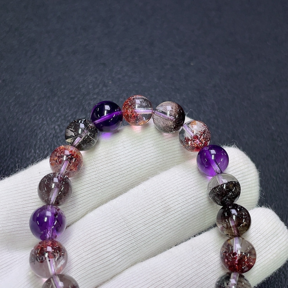 C30473983 Crystal Bracelet Total Weight About 22g Size About 9.2mm