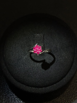 C32815106 Ruby Ring 18K Gold Total Weight Approx.1.56g Size 11