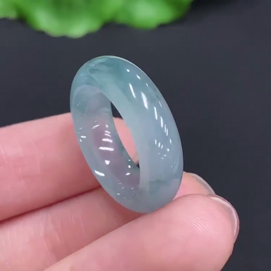 F35159963 Jadeite Ring Total Weight Approx. 4.4g Size 14