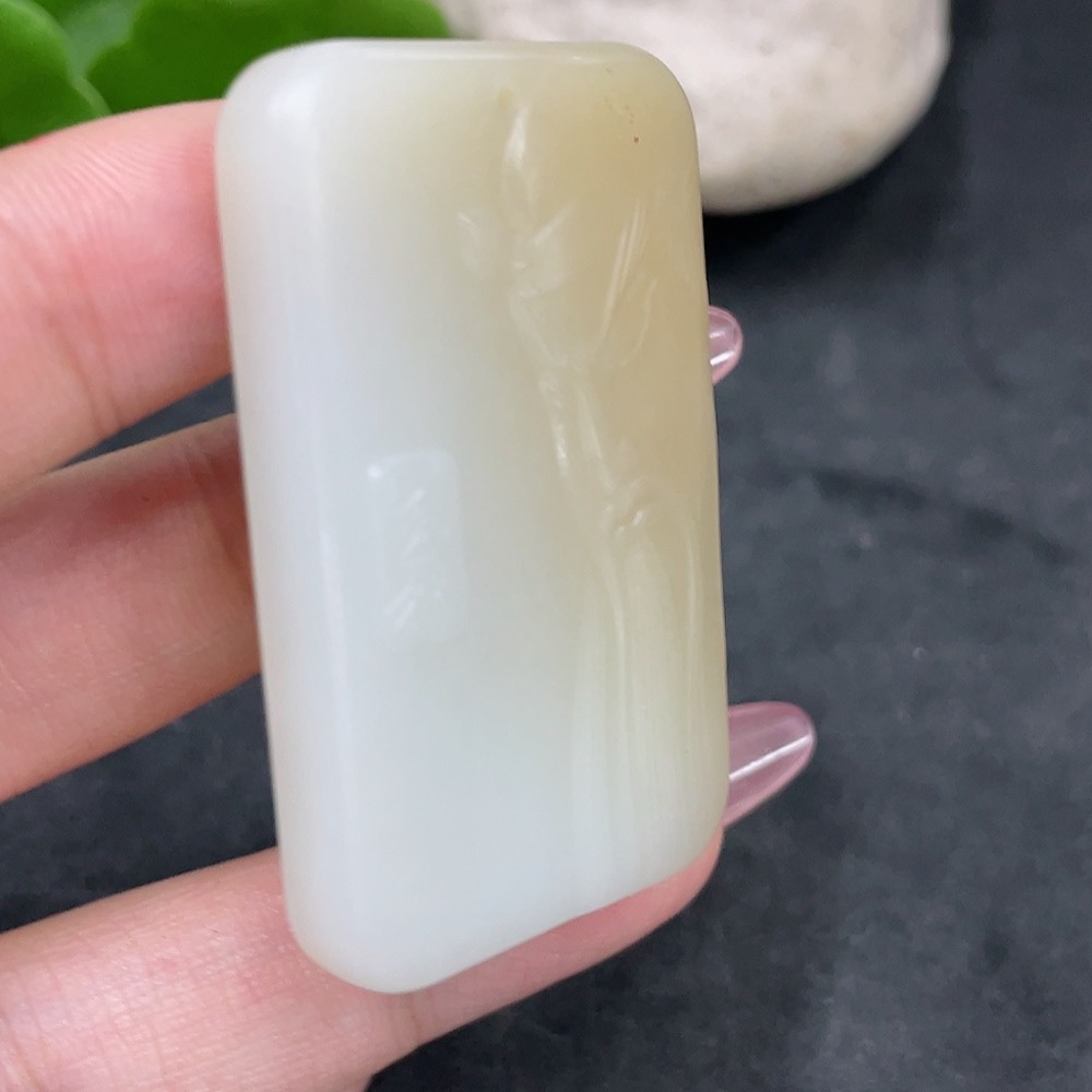 H33841721 Hetian Jade Pendant - Guan Yu, Total Weight Approx. 31.3g