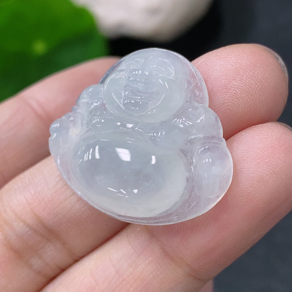 F33888175 Jadeite Pendant Buddha, Total Weight Approx. 5g