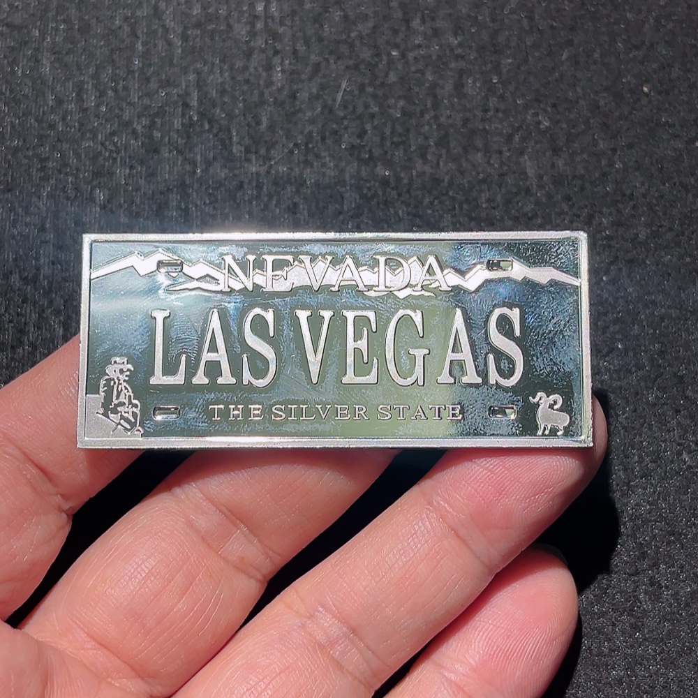 W36217046 Las Vegas Nevada Silver State Ram Silver Bar 99 Pure Silver Approximately 47.36g Miscellaneous