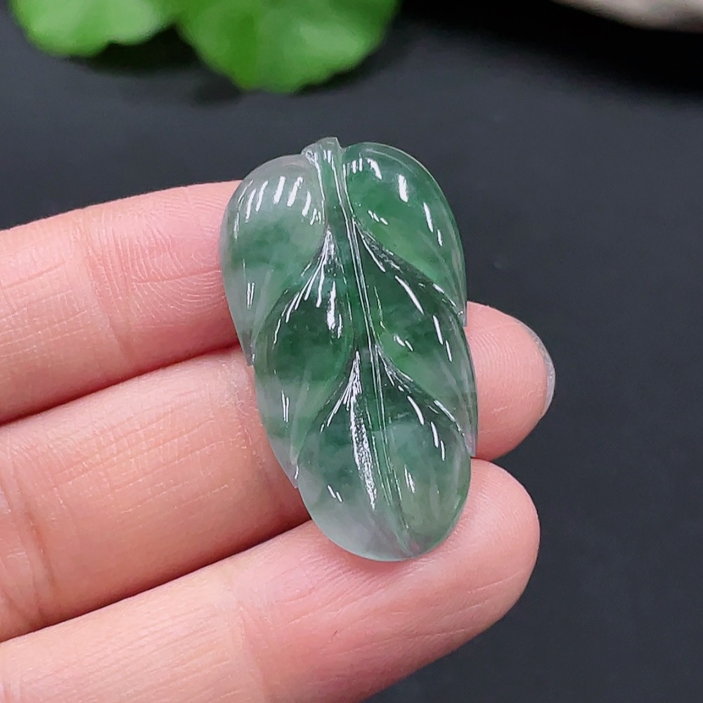 F25906471 Jadeite Safety Buckle Pendant, Total Weight Approx. 5.25g