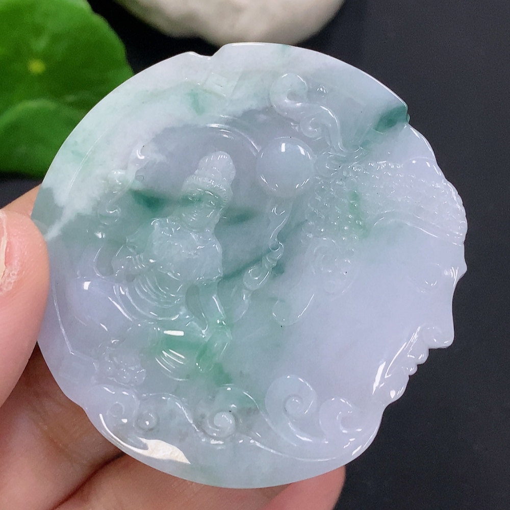 F33857998 Jadeite Enlightenment Pendant