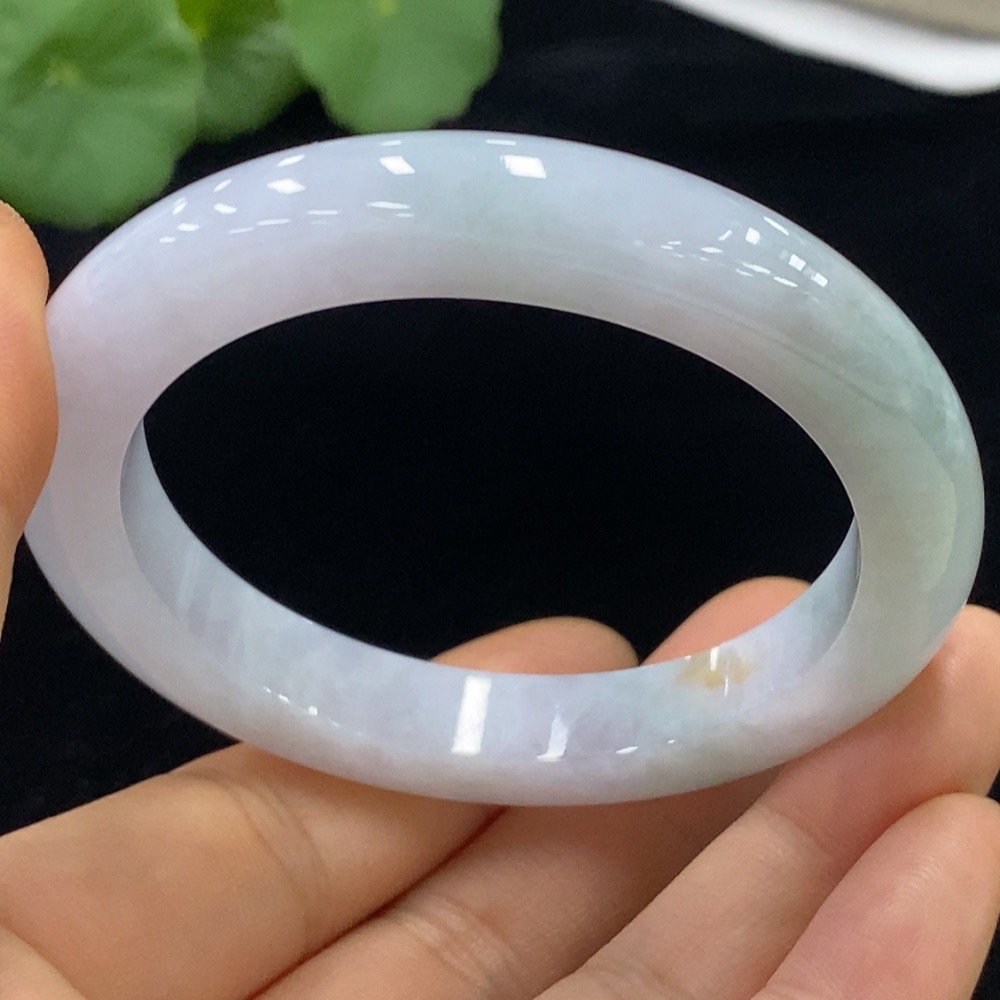 F33929885 Jadeite Regular Bracelet Size 53.5 Total Weight Approx. 49.9g