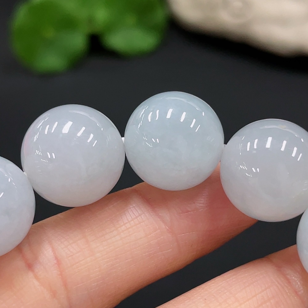 F26996275 JadeiteBeaded Bracelet, Approx. 14.7mm, Total Weight About 81.37g