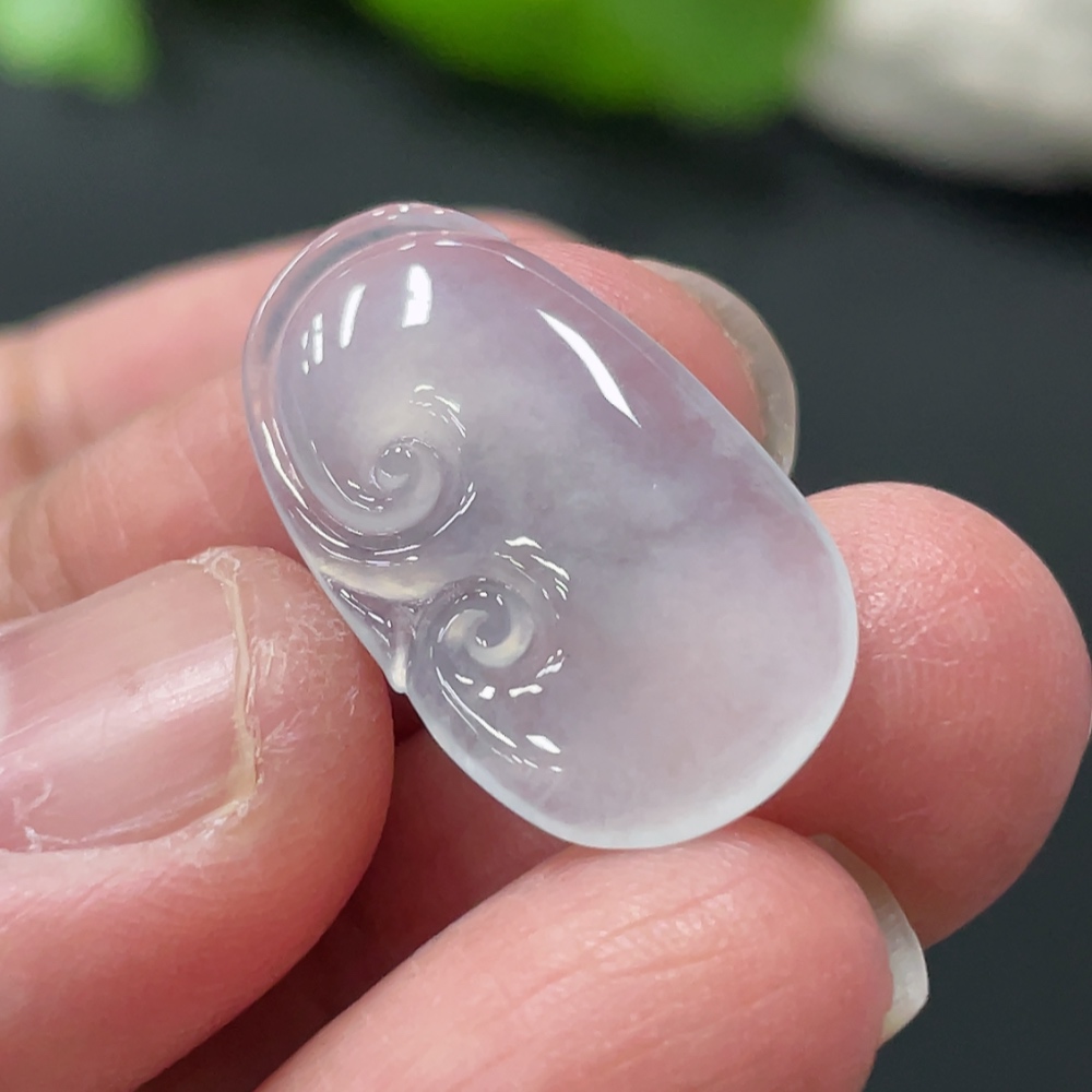 F33874855 JadeiteRuyi Pendant, total weight about 1.9g